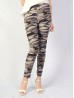 Camouflage Pattern Stretchy Legging 